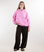 Комплект Худі "Pink", неутеплена, (рожевий), Штани "Вайб", неутеплені, жіночі, (коричневий), S