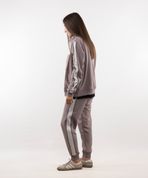 Комплект Олімпійка та Спортивні штани з лампасами, жіночі (капучіно), S