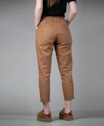 Кроп штани жіночі (коричневий), S