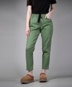 Кроп штани жіночі (зелений), S