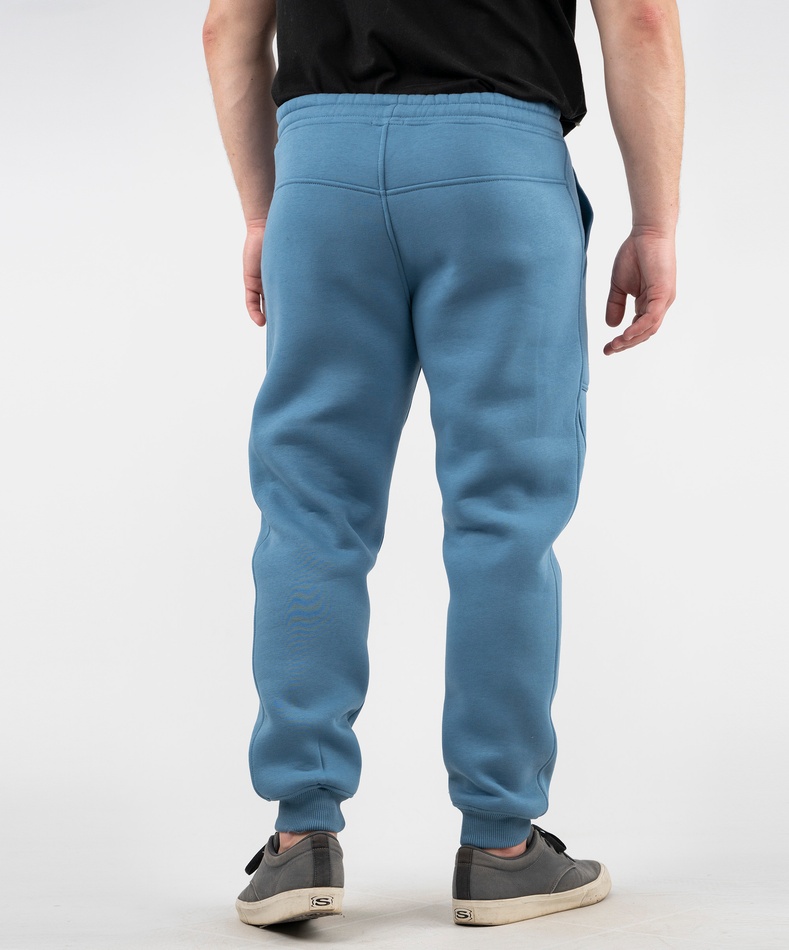 Спортивні штани утеплені (блакитний), XXL