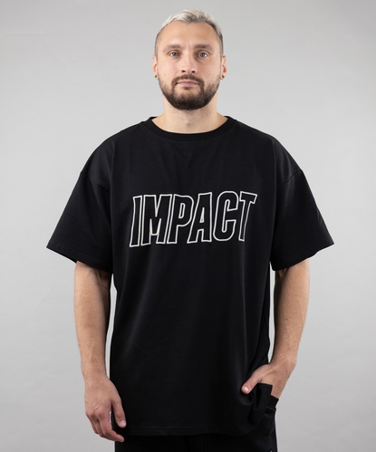 Футболка "Impact", (чорний), S