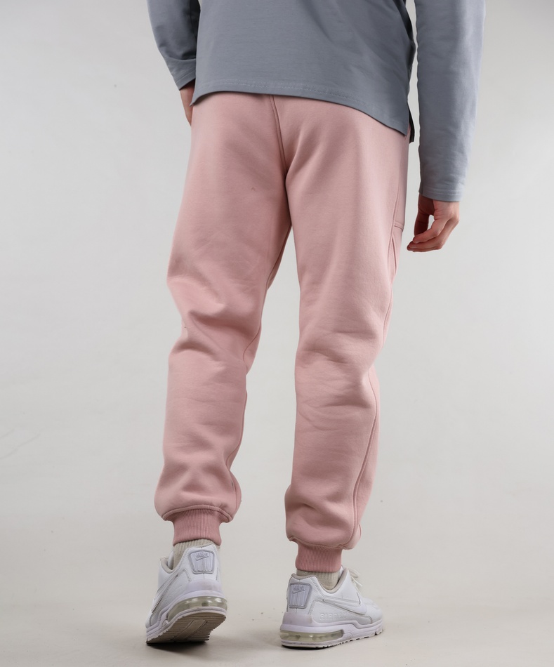 Спортивні штани утеплені (рожевий), S